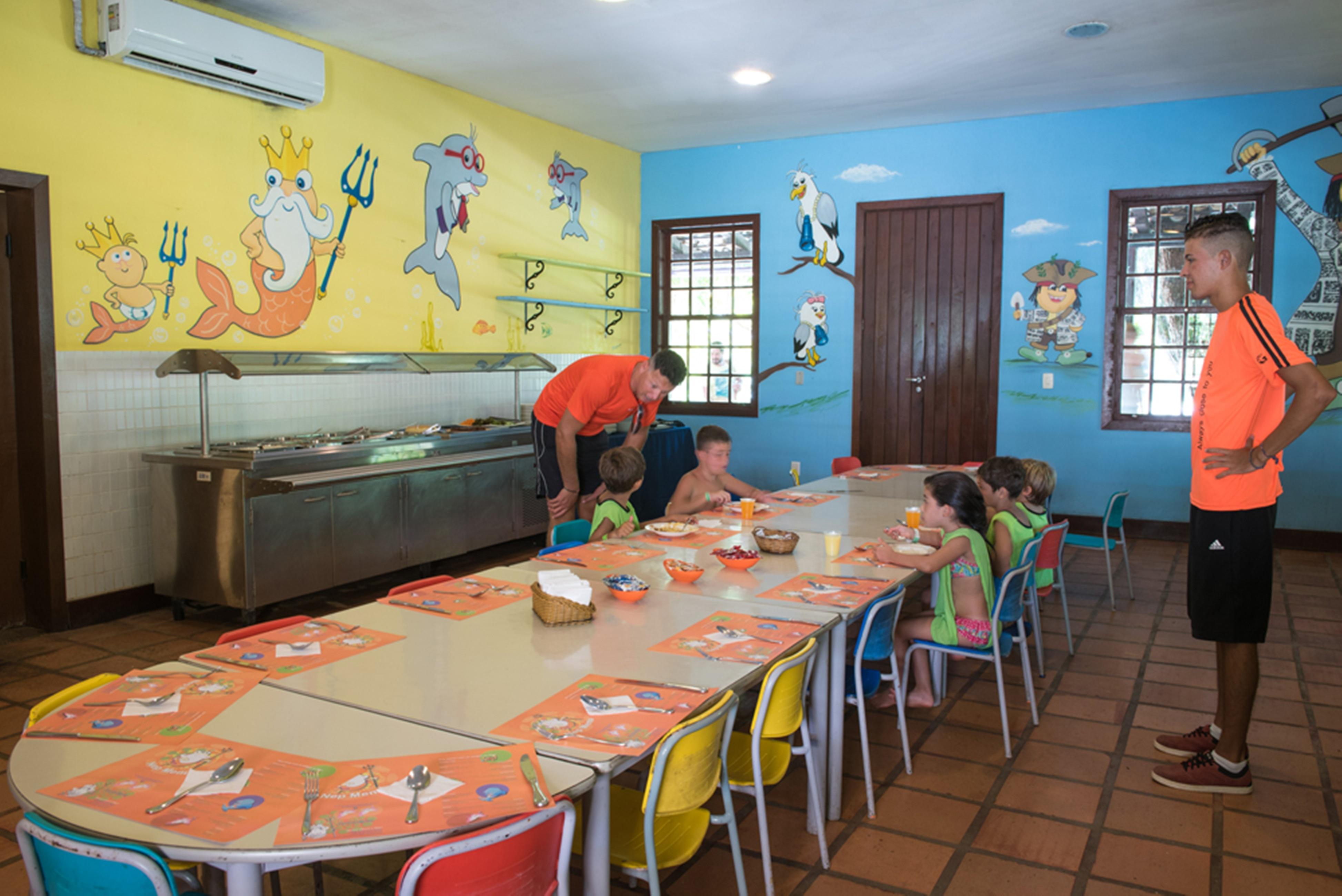 منتجع فيلا غاليه إيكو انغرا - شامل كليًا أنجرا دوس ريس المظهر الخارجي الصورة The restaurant at the resort