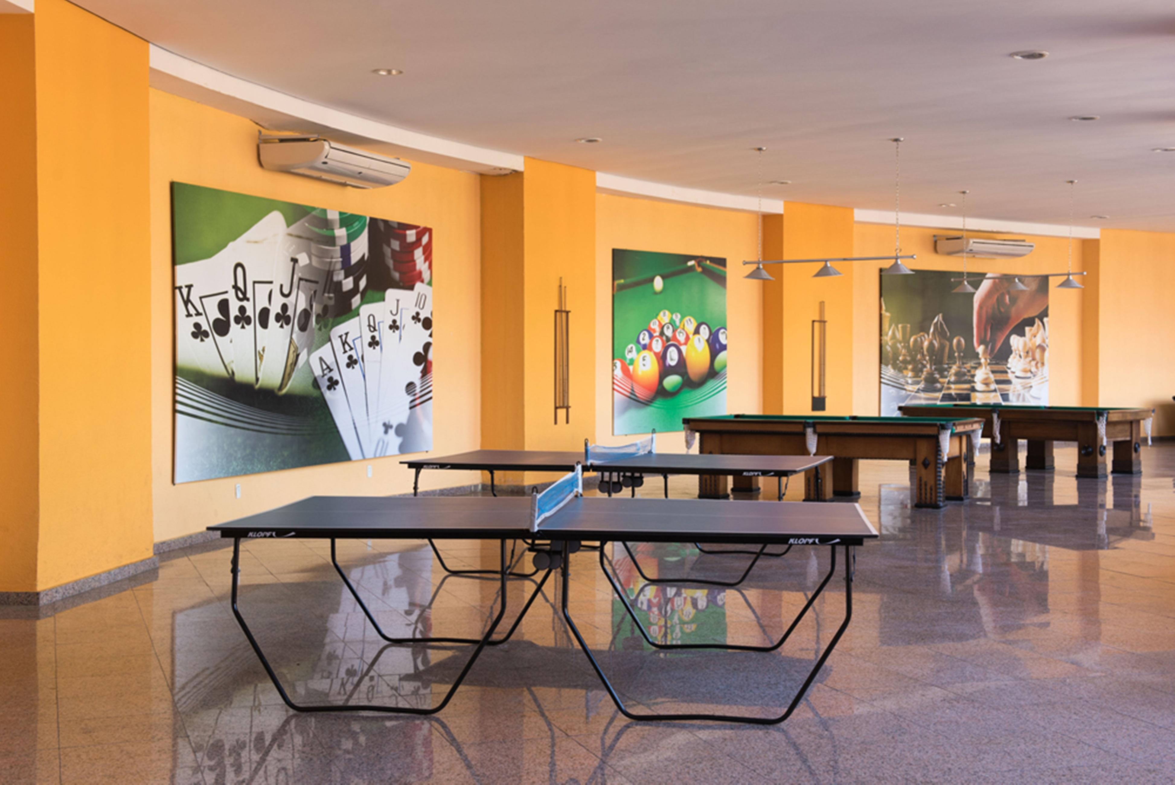 منتجع فيلا غاليه إيكو انغرا - شامل كليًا أنجرا دوس ريس المظهر الخارجي الصورة Table tennis tables