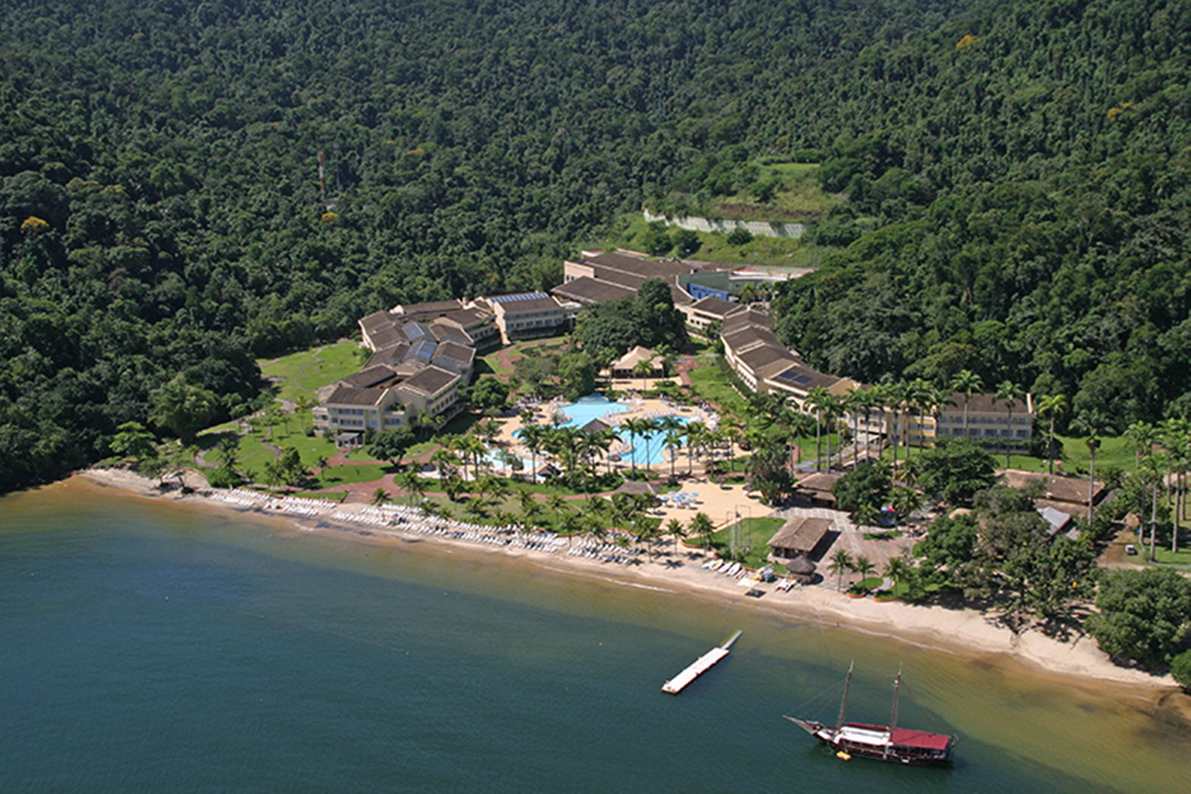 منتجع فيلا غاليه إيكو انغرا - شامل كليًا أنجرا دوس ريس المظهر الخارجي الصورة Aerial view of the resort