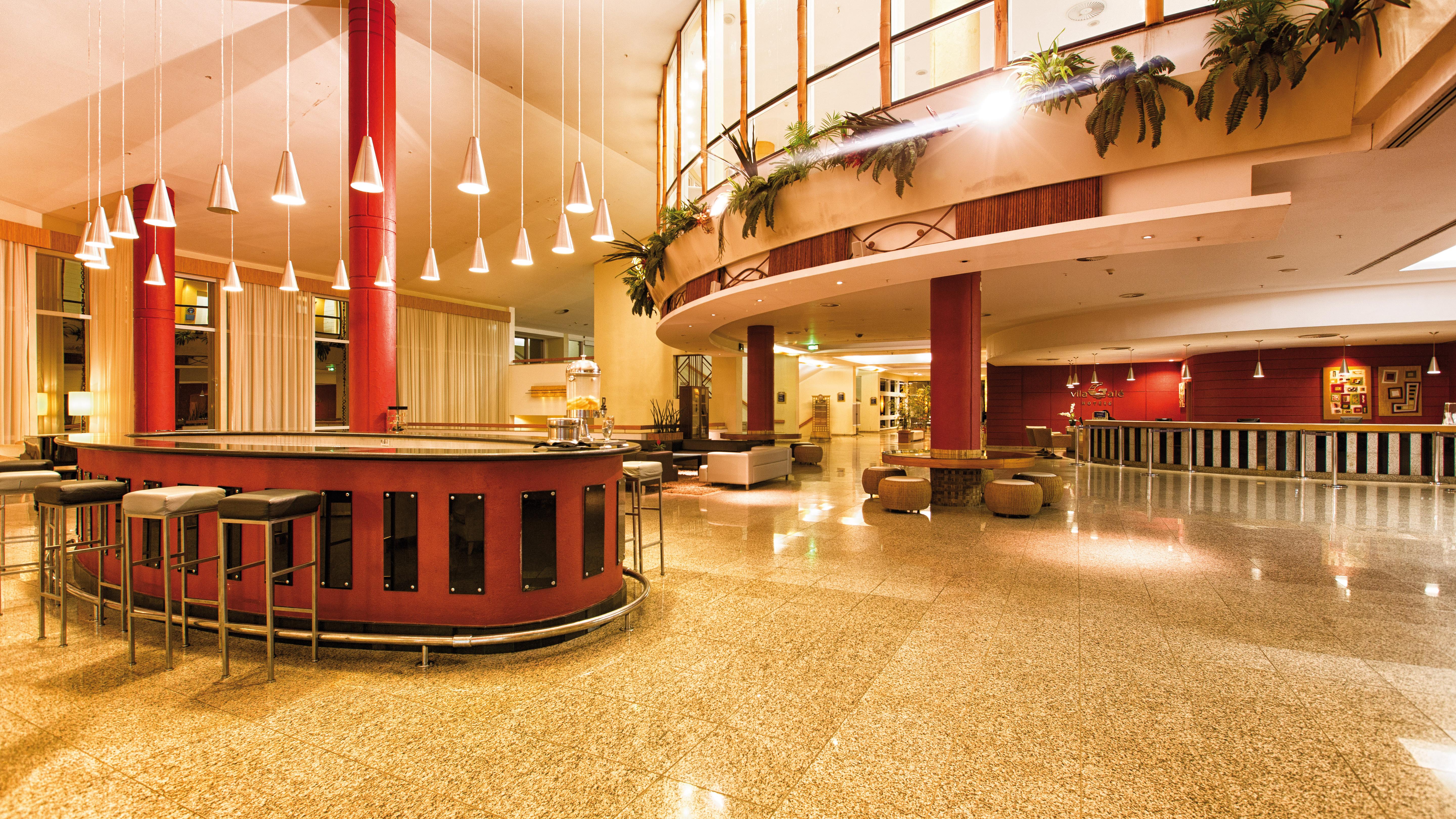 منتجع فيلا غاليه إيكو انغرا - شامل كليًا أنجرا دوس ريس المظهر الخارجي الصورة The lobby of the hotel